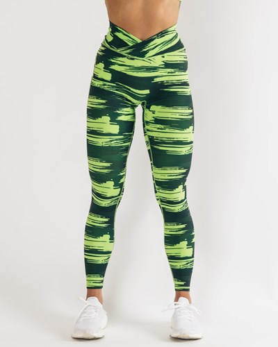Volt Canvas Camo Alphalete All-Purpose Legging | 04965-KJUQ