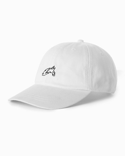 White Alphalete Adjustable Cap | 23978-FTLB