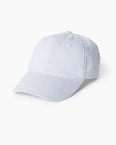 White Alphalete Adjustable Cap | 72084-UJEM