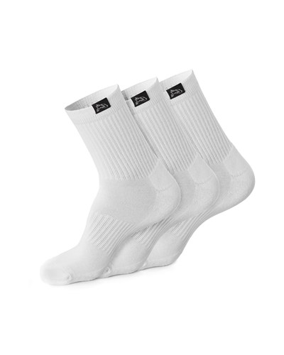 White Alphalete Crew Sock | 96534-KSET