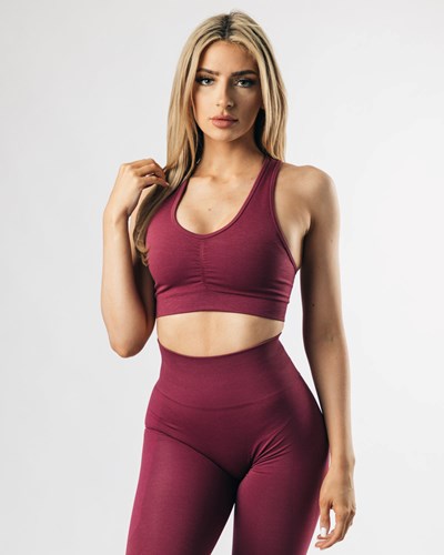 Wisteria Alphalete High-Impact Seamless Sports Bra | 72196-WVDN